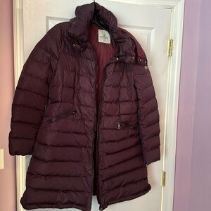 Moncler women jacket, purple, size 5 , worn